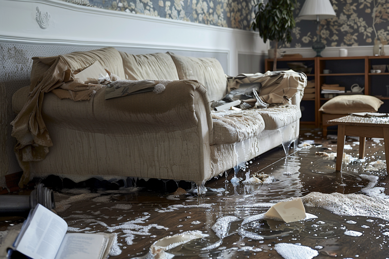 Water damage restoration