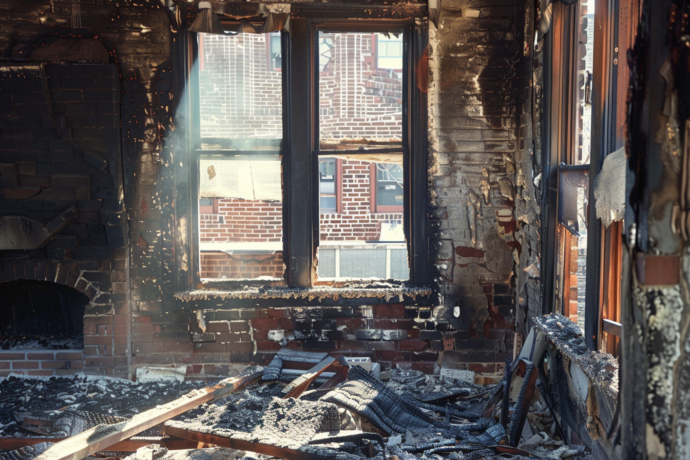 fire damage restoration